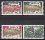 Монако 1962 Сельское хозяйство Европа СЕПТ 695-698 MNH