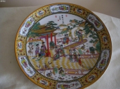 Тарелка коллекционная,Китай,живопись №9