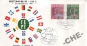 КПД Германия 1966 Европа СЕПТ флаги Корабль