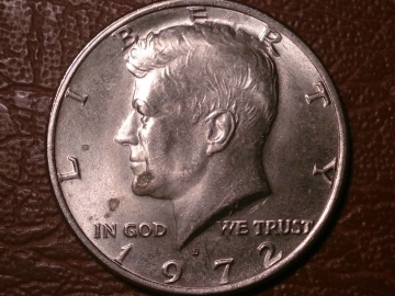 США 1/2 доллара (50 центов) 1972 год _214_
