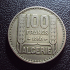 Алжир Французский 100 франков 1950 год.