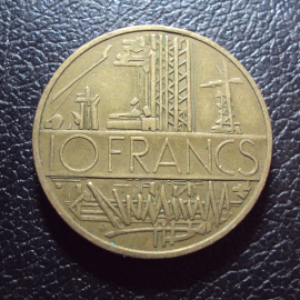 Франция 10 франков 1977 год.