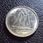 Канада 10 центов 1986 год.