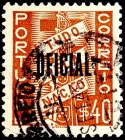 Португалия 1938 год . Служебная марка .