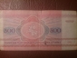 Беларусь (Белоруссия) 500 рублей 1992 год Серия: АГ № 3004541 - вид 1