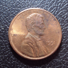 США 1 цент 1991 год.