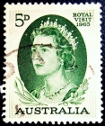 Австралия 1963 Королевский визит