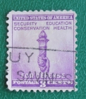 США 1940 Факел Просвещения Sc#901 Used