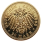 20 марок 1896 год Герцег Анхальт, золото24 карата (копия) - вид 2