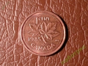 Канада 1 цент 1985 год