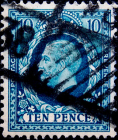 Великобритания 1936 год . Король Георг V . 10 p . Каталог 10,0 фунтов .