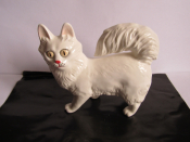 кошка турецкая белая ,авторская керамика,Вербилки