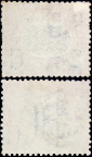 Италия 1878 год . Число в овале , часть серии . Каталог 37,25 £ . - вид 1
