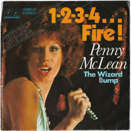 Penny McLean (Silver Convention) "1-2-3-4 Fire!" 1976 Single  