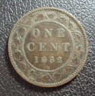 Канада 1 цент 1882 год.