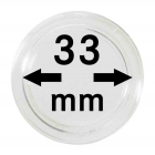 Lindner. Капсулы для монет 33,0 мм (10 шт.)