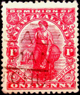 Новая Зеландия 1909 год . Зеландия . Каталог 9,0 £ . (1) 