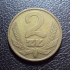 Польша 2 злотых 1976 год.