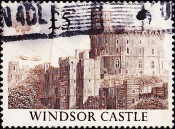 Великобритания 1988 год . Виндзорский замок . 5 f . Каталог 8,0 €.