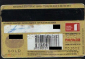 Пластиковая банковская карта MasterCard ХоумКредит Механизм замок неименная 2012 г. - вид 1