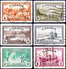 Канада 1946 год . Производство , серия . Каталог 19,95 £  .