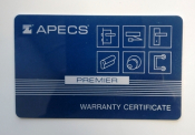 Пластиковая карта Сертификат APECS