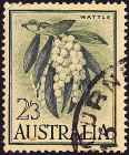 Австралия 1959 год . Флора , Австралийская акация .(4)