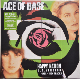 Ace Of Base "Happy Nation (U.S. Version)" 1992/2020 Lp Clear Vinyl SEALED  