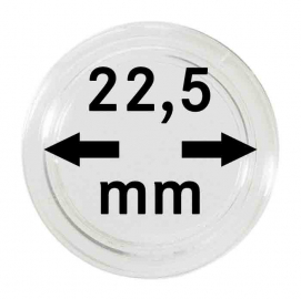 Lindner. Капсулы для монет 22,5 мм (10 шт.)