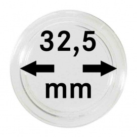 Lindner. Капсулы для монет 32,5 мм (7 шт.)