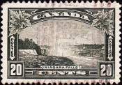 Канада 1935 год . Ниагарский водопад . Каталог 1,75 £ (3)