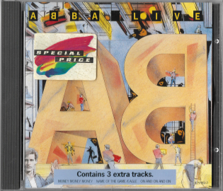 ABBA "Live" 19?? CD Germany  