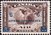 Канада 1932 год . Экономическая Конференция в Оттаве . Каталог 25,0 £