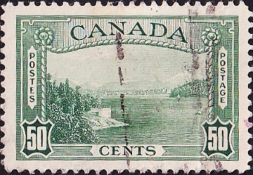 Канада 1938 год . Гавань Ванкувера . Каталог 16,0 £